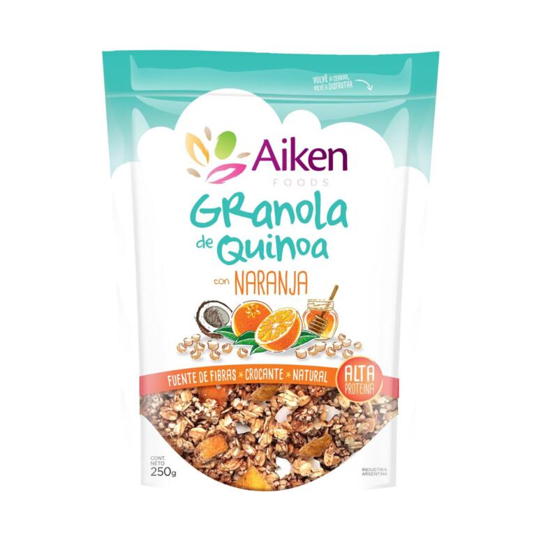 Granola de Quinoa con Naranja x 250g - Aiken