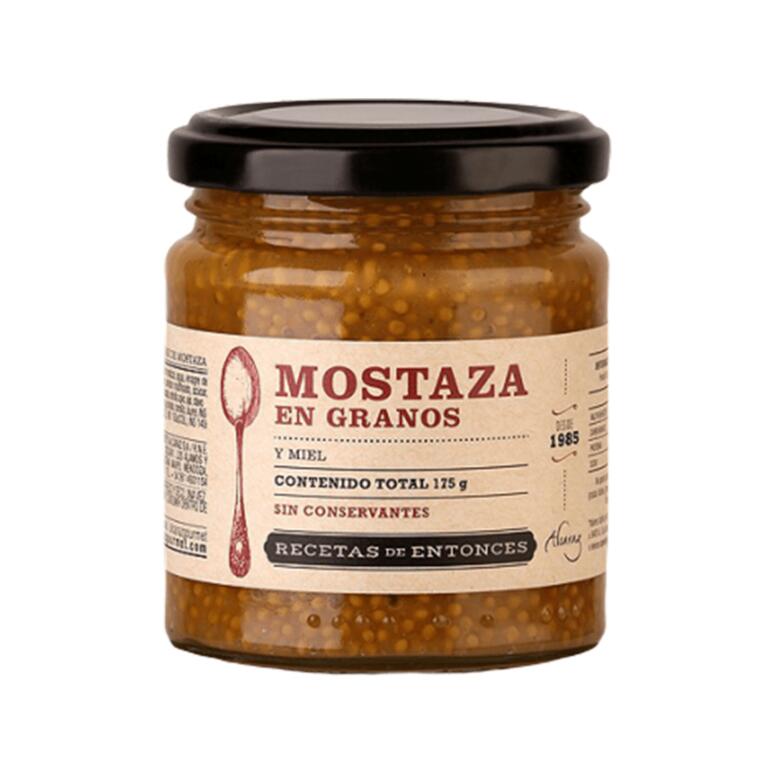 Mostaza en Granos y Miel Organica x 175g - Recetas De Entonces