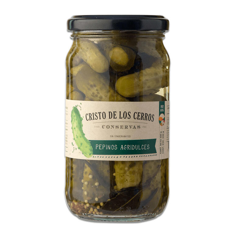 Pepinos Agridulces x 300g - Cristo de los Cerros