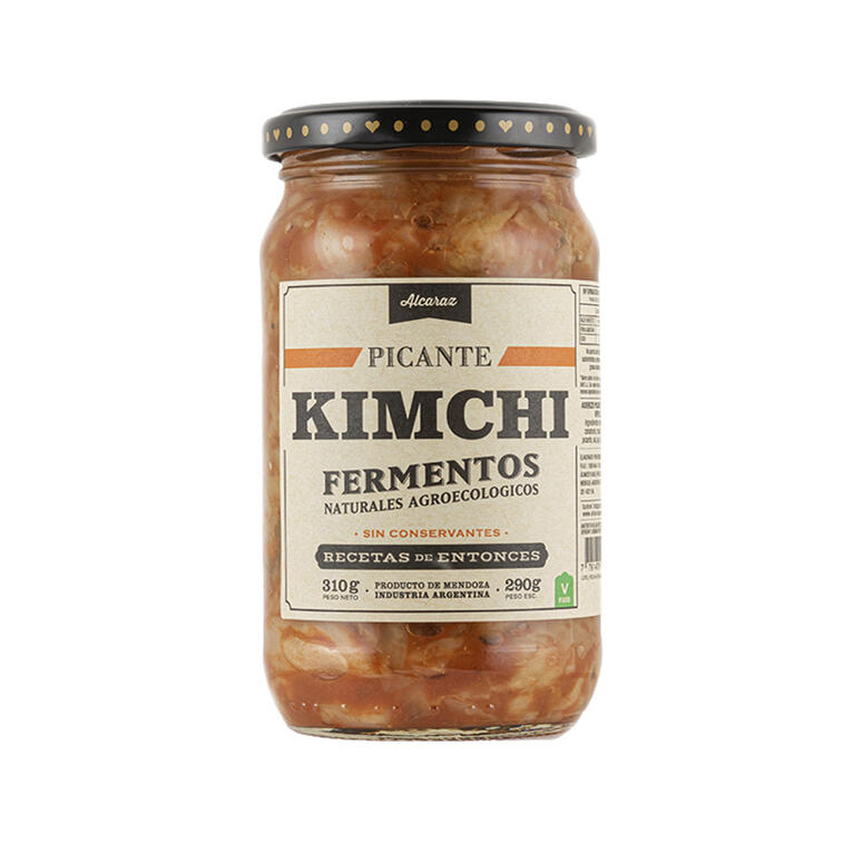 Kimchi Picante "Fermentos Naturales Agroecologicos" x 290g - Recetas de Entonces