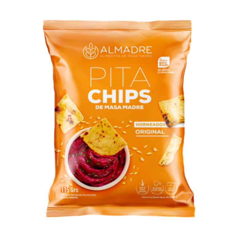Pita Chips de Masa Madre Original x 115g - Almadre