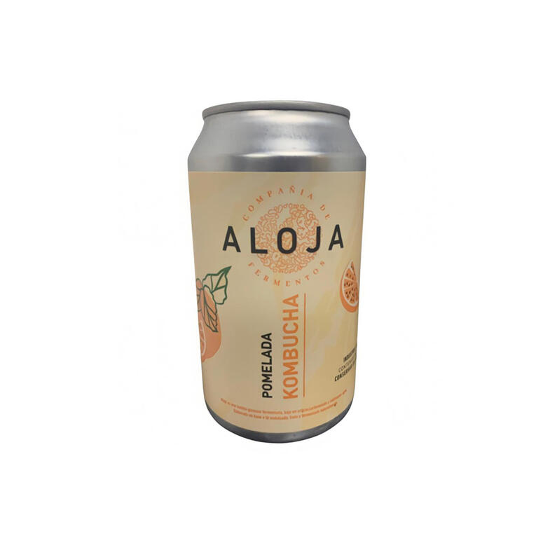 Kombucha Sabor Pomelada x 354ml - Aloja