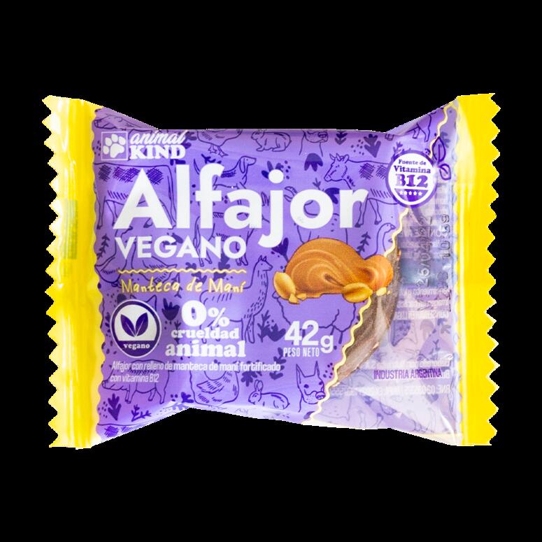 Alfajor Vegano con Manteca de Mani x 42g - Animal Kind