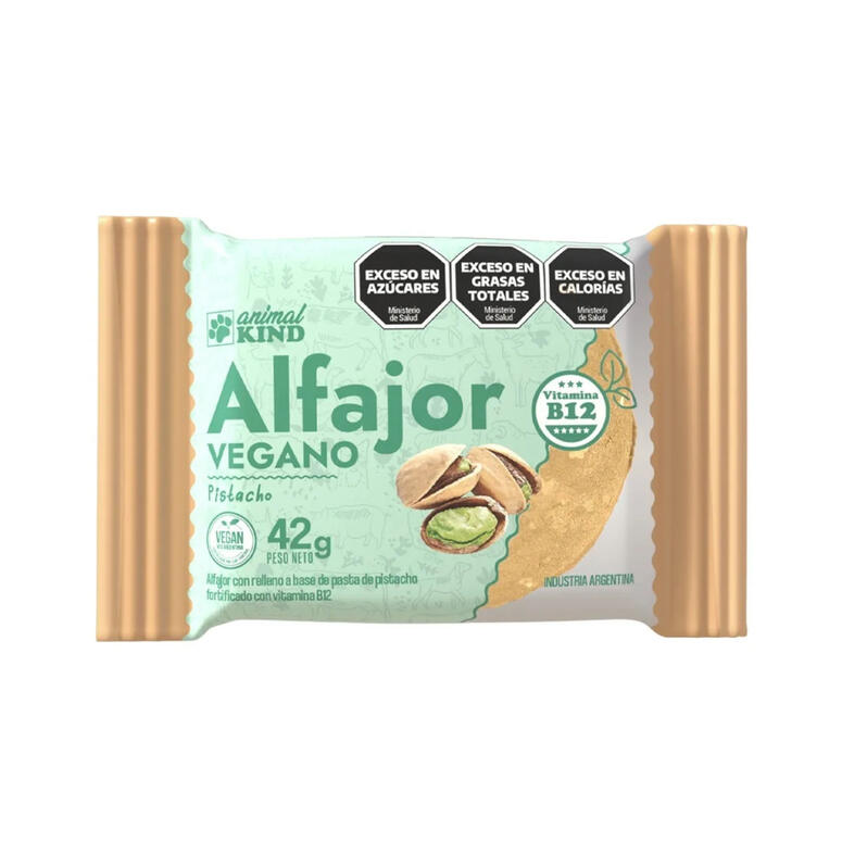 Alfajor Vegano con Pasta de Pistacho x 42g - Animal Kind