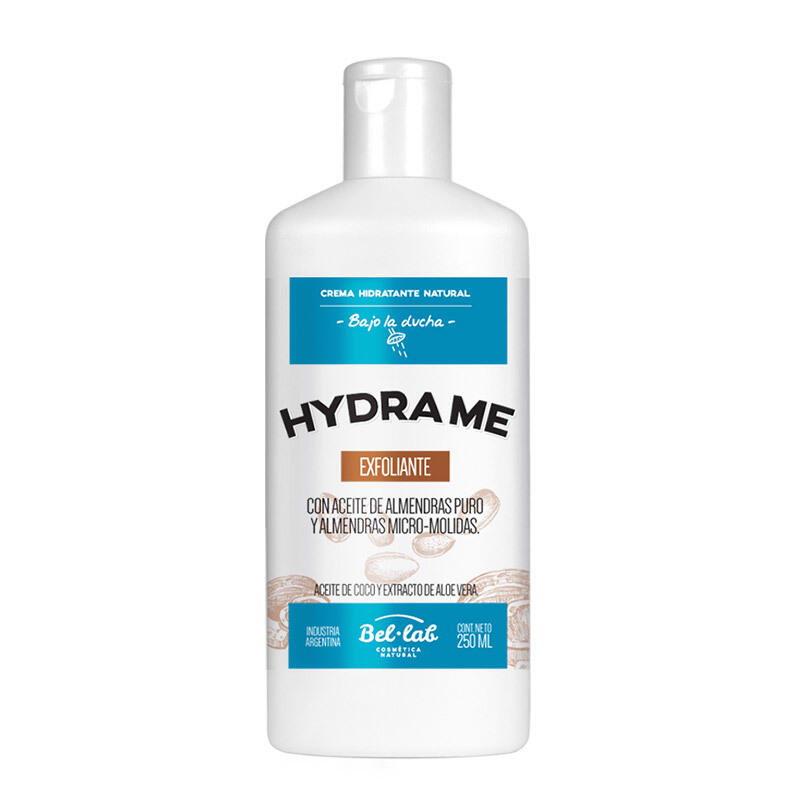 Crema Hidratante Natural 'Hydra Me' Exfoliante x 250ml - Bel Lab
