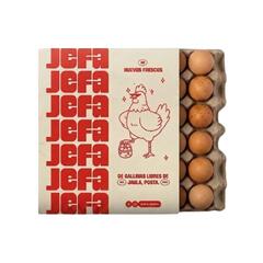 Pack Maple Huevos Blancos Organicos de Gallinas Libre de Jaula (30u) - Eggs Hons