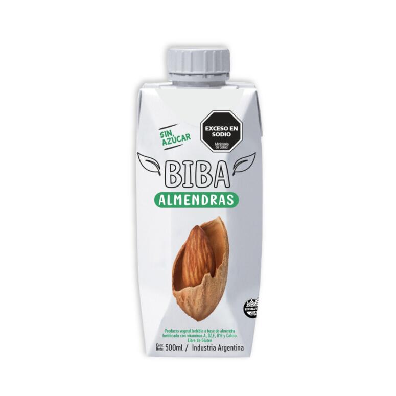 Leche de Almendras x 500ml - Biba