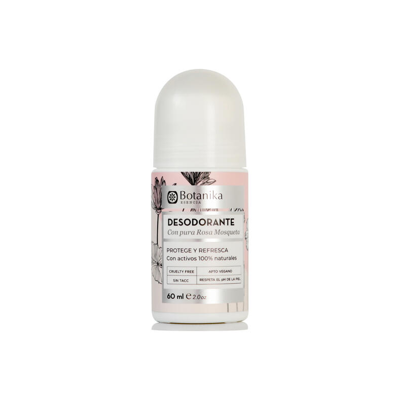Desodorante Roll On Rosa Mosqueta x 60 ml  - Botanika