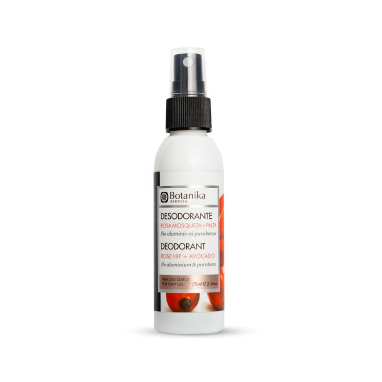 Desodorante en Spray Rosa Mosqueta y Palta x 75ml - Botanika
