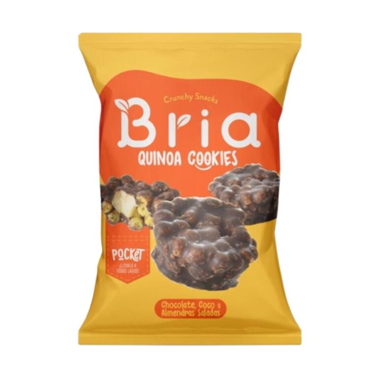 Pocket Chocolate Coco y Almendras saladas x 35g - Bria