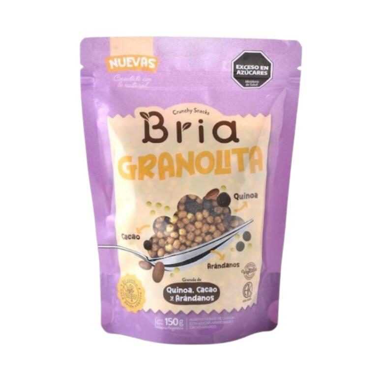 Granolita sabor Quinoa, Cacao y Arandanos x 150g - Bria