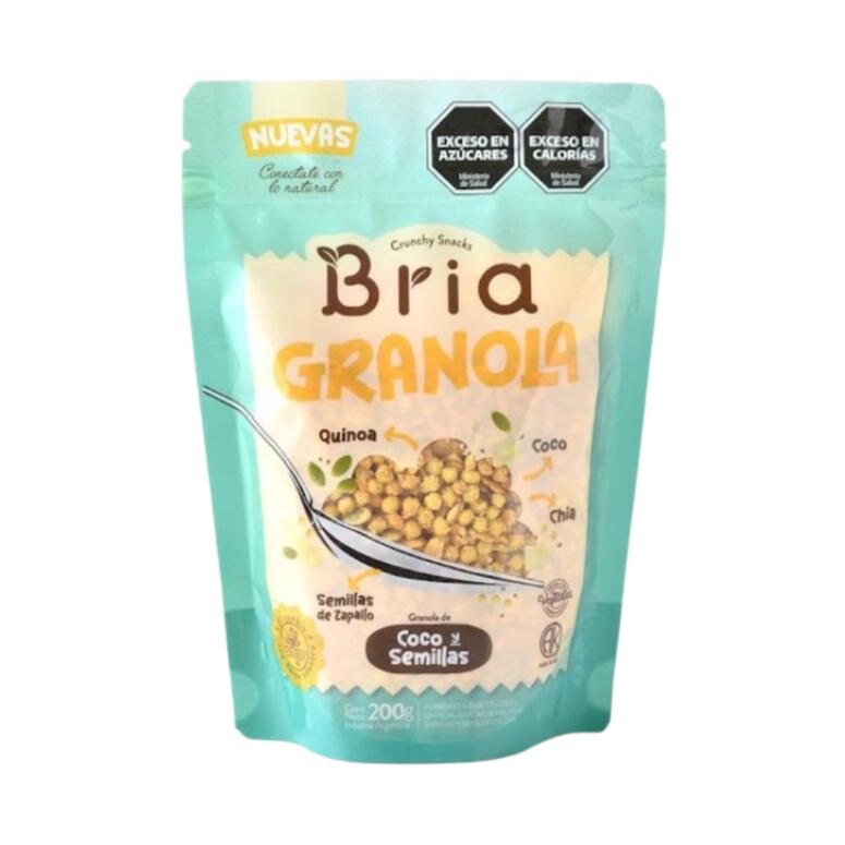 Granola sabor Coco y Semillas x 200g - Bria