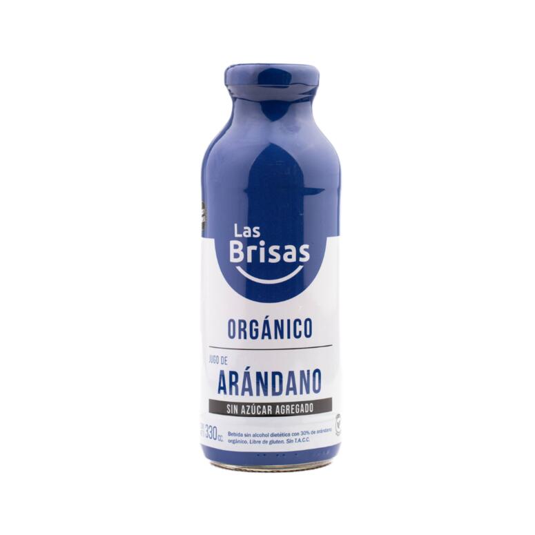 Jugo Organico de Arandano Sin Azucar x 330ml - Las Brisas