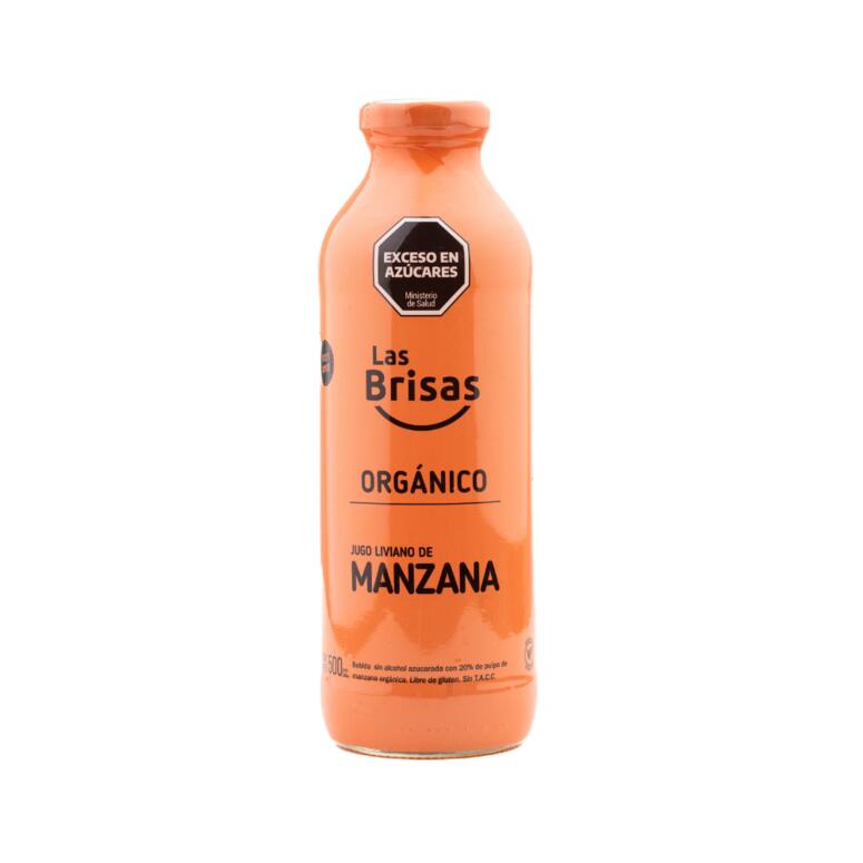 Jugo Liviano Organico Manzana x 500ml - Las Brisas