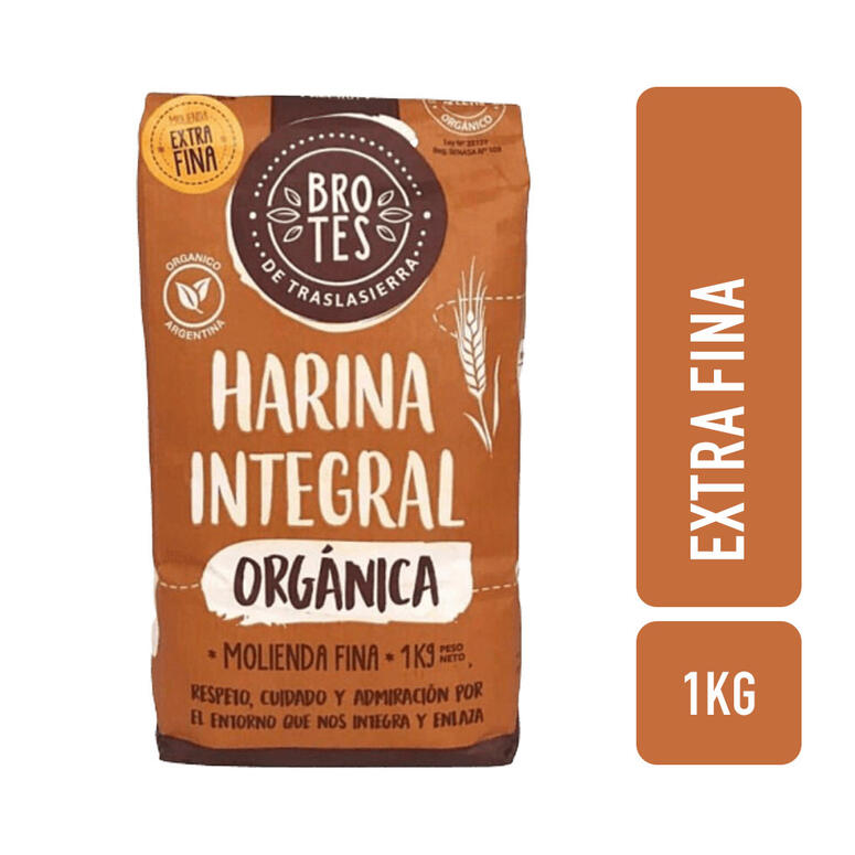 Harina Integral Extra Fina x 1kg - Brotes