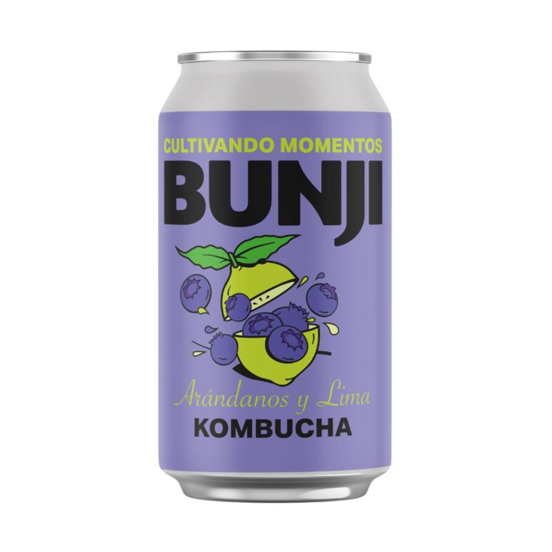 Kombucha Arandanos y Lima x 354ml - Bunji