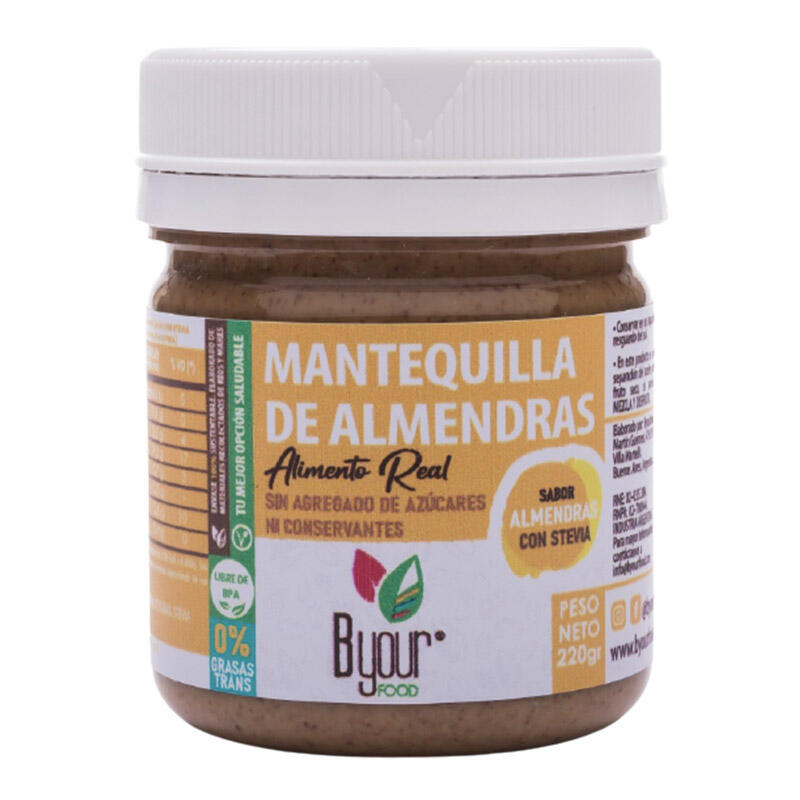 Mantequilla de Almendras x 220g - B Your Food