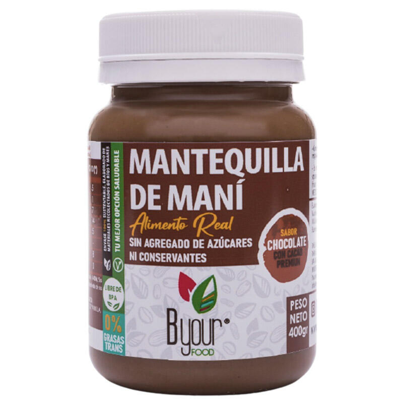 Mantequilla de Mani Twist de Chocolate x 400g - B Your Food