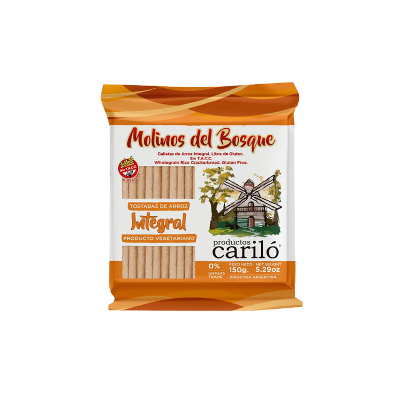 Galletas de Arroz Integrales x 150g - Carilo