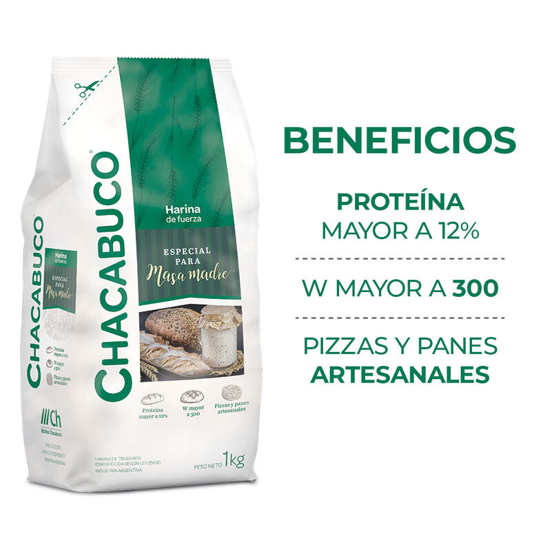 Harina de Fuerza Especial Masa Madre x 1kg - Chacabuco