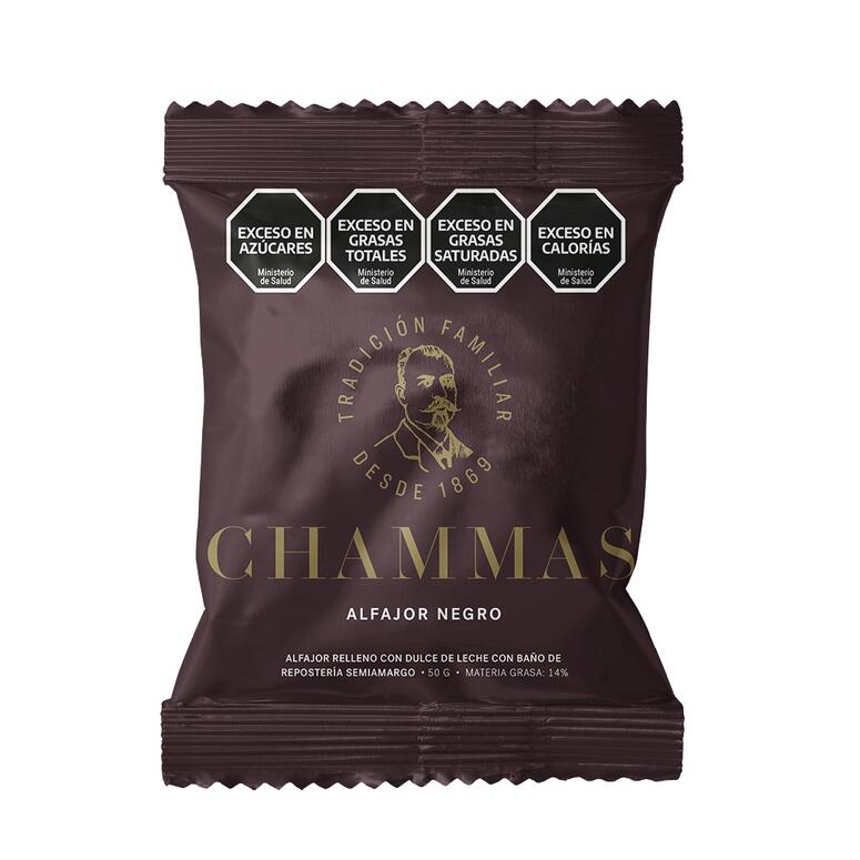  Alfajor de Chocolate x 50g - Chammas