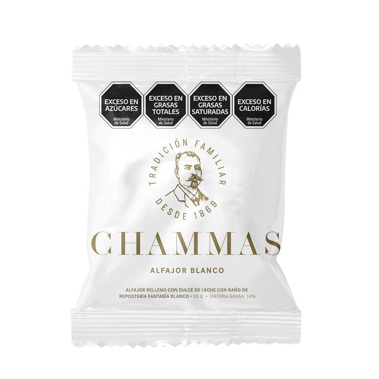  Alfajor de Chocolate Blanco x 50g - Chammas