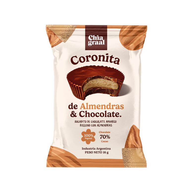 Coronita de Almendras y Chocolate x 16g - Chia Graal