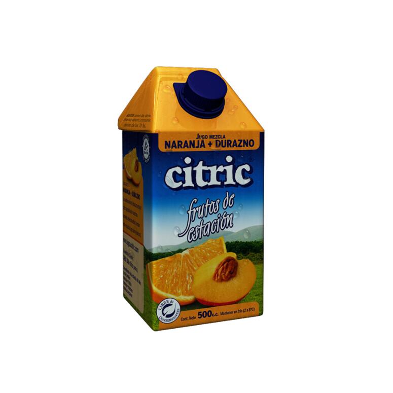 Jugo de Naranja y Durazno x 500ml - Citric