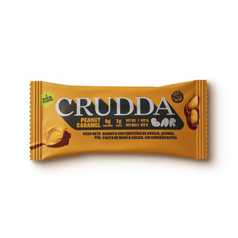 Crudda Bar Proteica Sabor Caramel x40g - Crudda