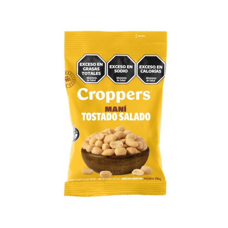 Mani Tostado Salado x 105gr - Croppers