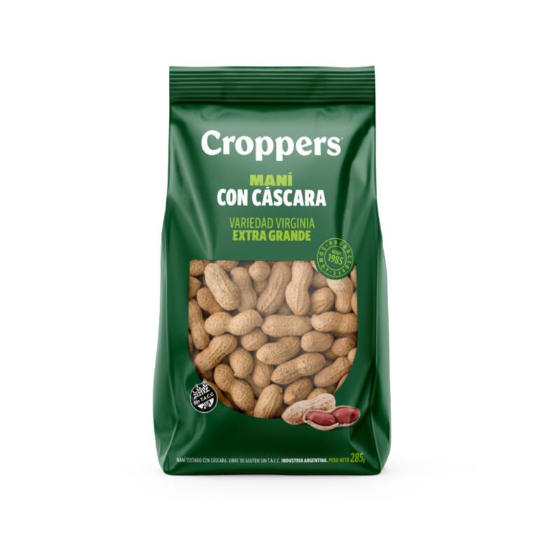 Mani Tostado con Cascara x 285gr - Croppers