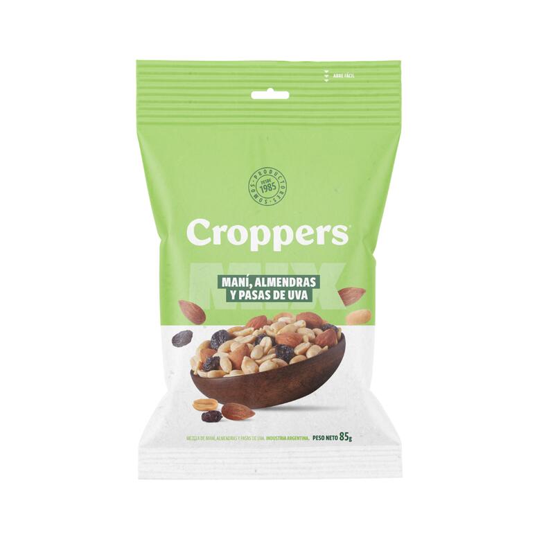 Mix Mani Almendras y Pasas de Uva x 85gr - Croppers