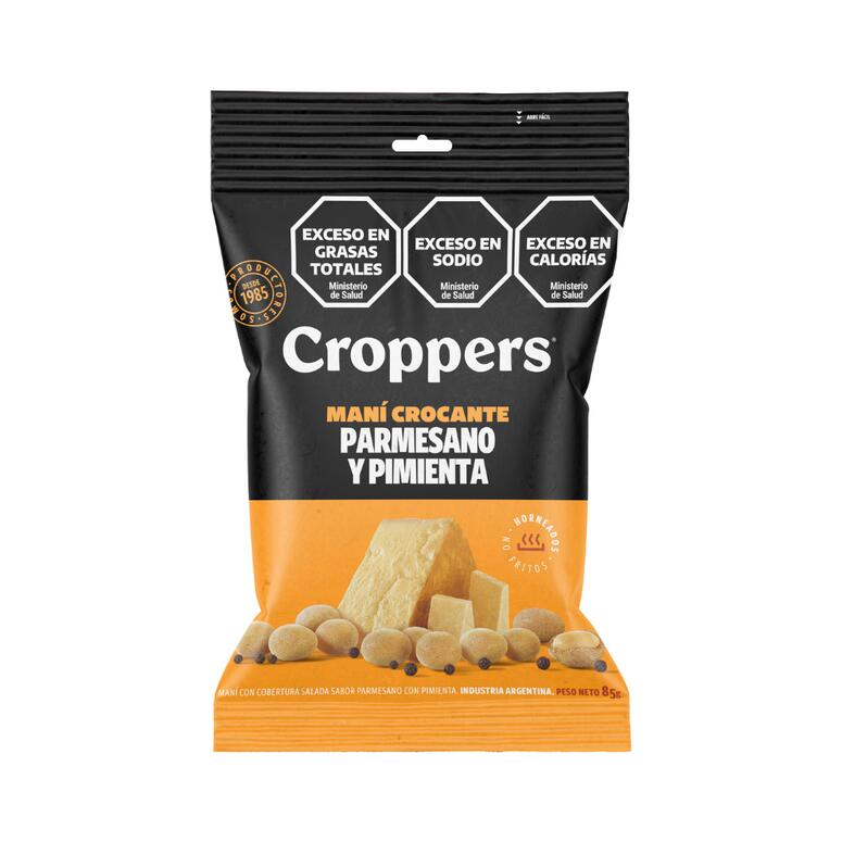 Mani Crocante Parmesano y Pimienta x 85gr - Croppers