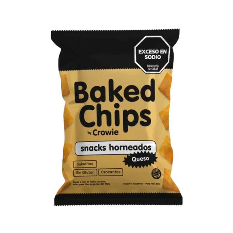 Snacks de Arroz Sabor Queso x 50g - Crowie