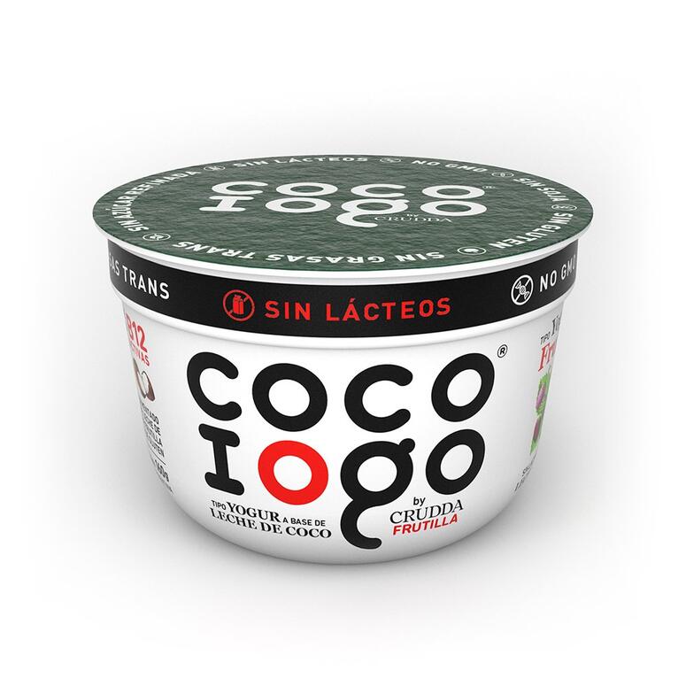 Yogurt a Base de Coco Frutilla Iogo x 160g - QU