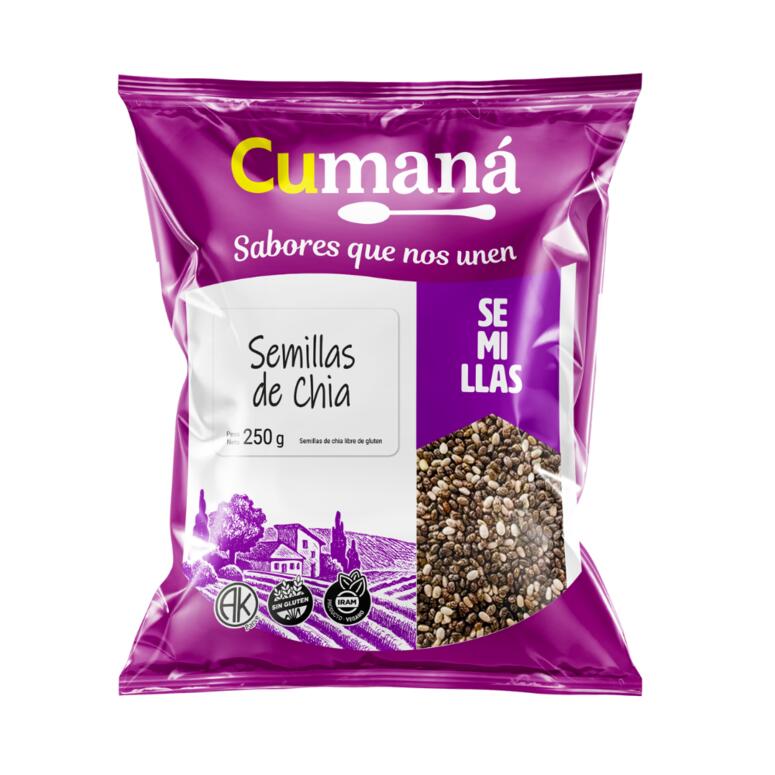 Semillas de Chia x 250g - Cumana