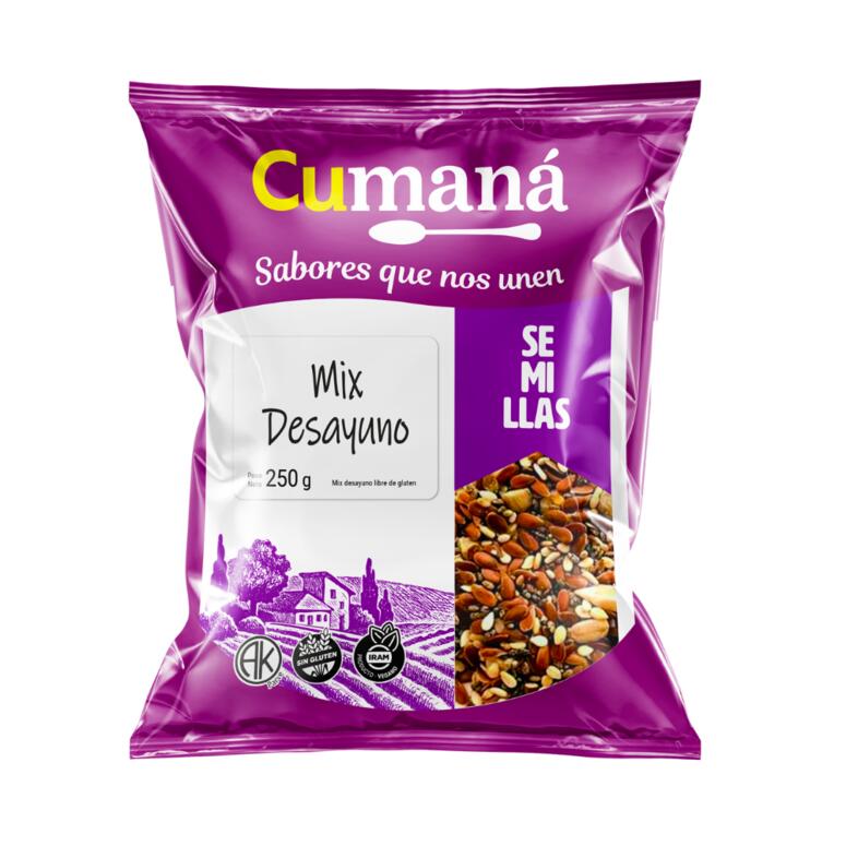 Mix de Semillas de Desayuno x 250g - Cumana