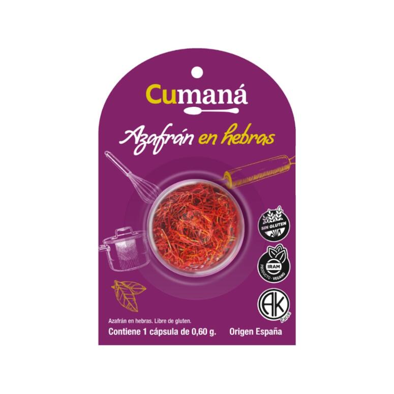 Azafran en Hebras x 0.60g - Cumana