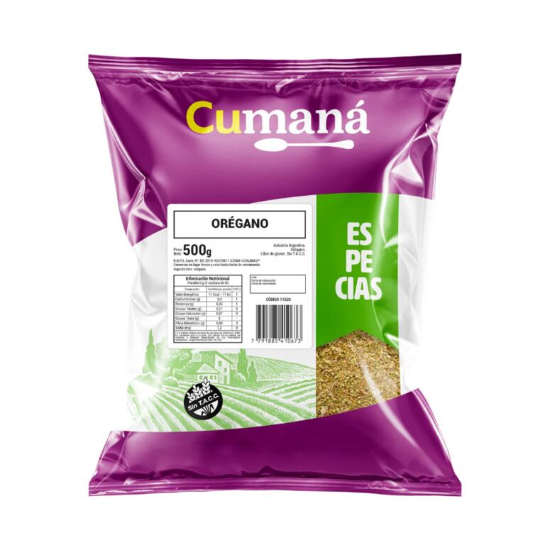 Oregano x 500g - Cumana