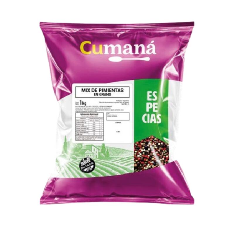 Mix de Pimientas en Grano x 1k - Cumana