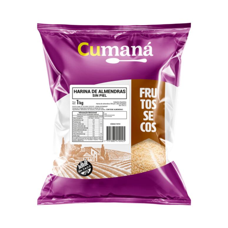 Harina de Almendras x 1k - Cumana