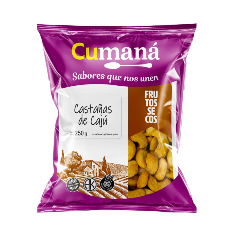 Castañas de Caju x 250g - Cumana
