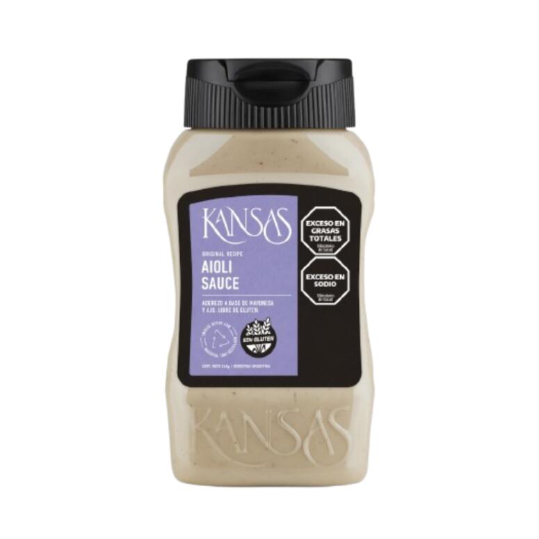 Salsa Alioli x 265g - Kansas