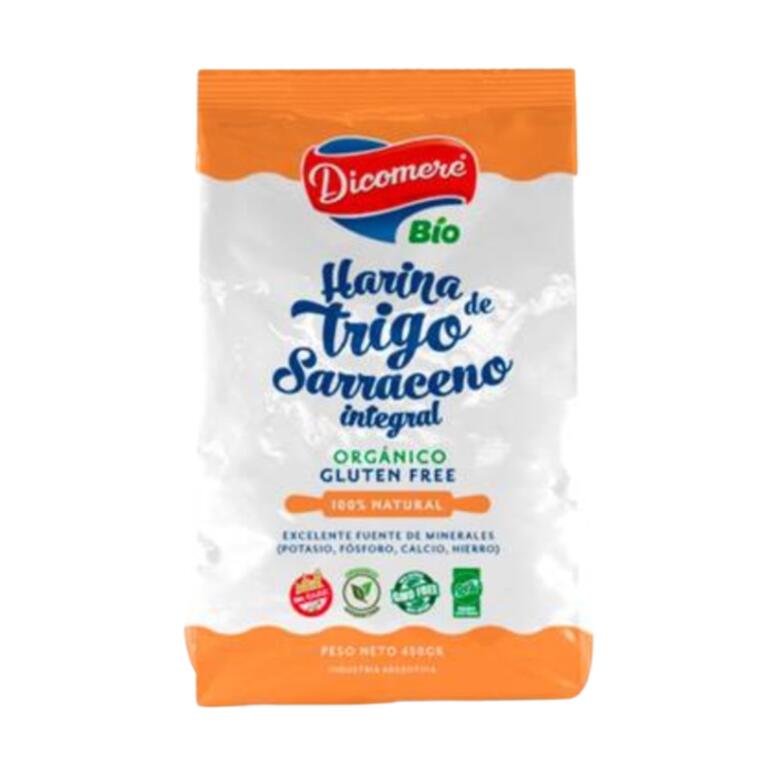 Harina de Trigo Serraceno Integral Organico x 450g - Dicomere
