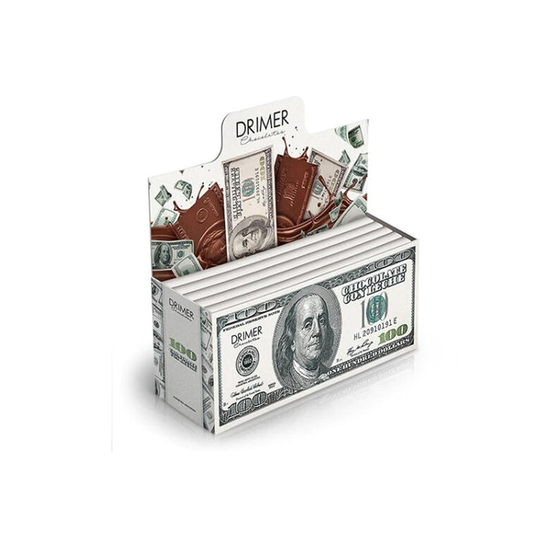 Barra Dólar de chocolate x40gr - Drimer