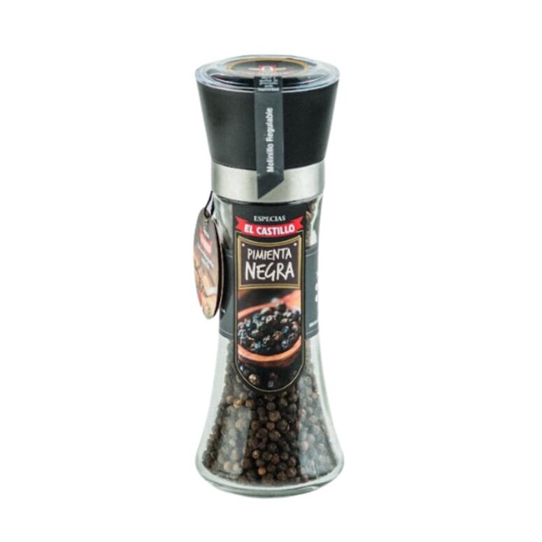 Molinillo de Pimienta Negra en Grano x 100g - El Castillo