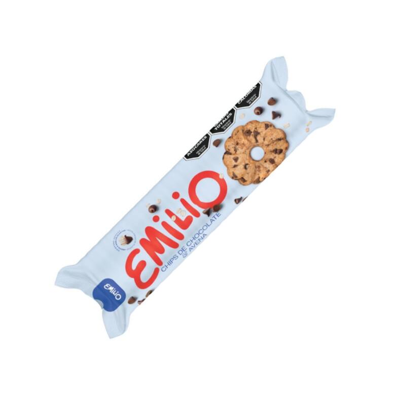 Galleta con Chips de Chocolate y Avena x 190g - Emilio
