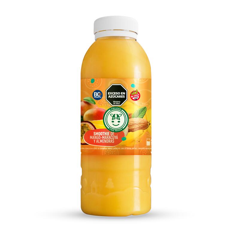 Smothie de Mango Maracuya y Almendras x 500ml - Felices las Vacas