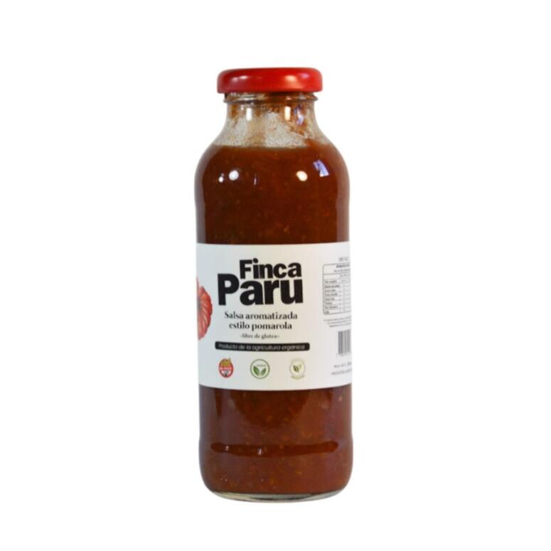 Salsa Lista para usar Saborizada Pomarola x 330g - Finca Paru