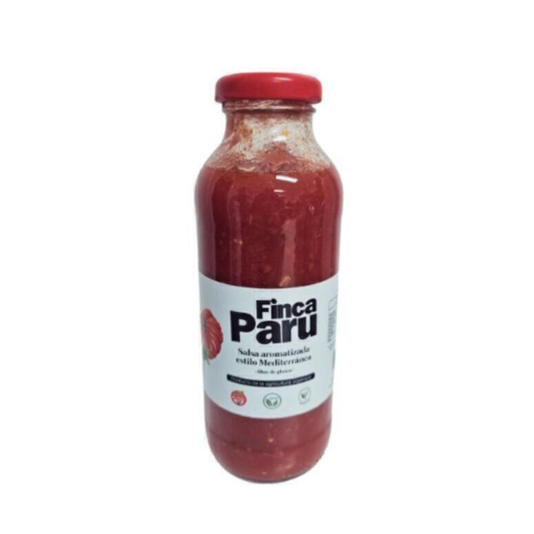 Salsa Lista para usar Saborizada Mediterranea x 330g - Finca Paru